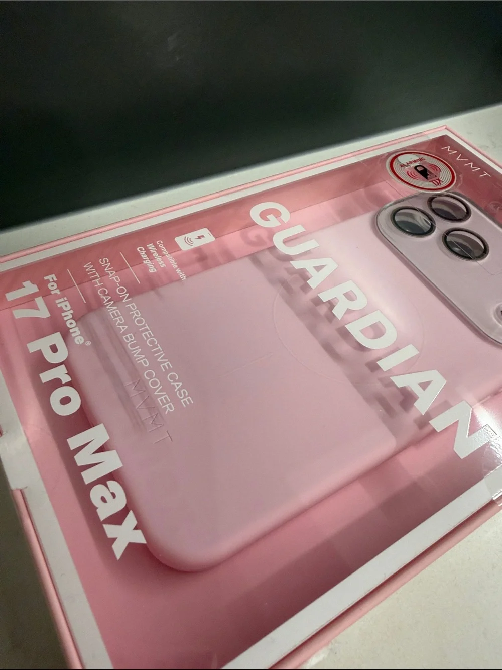 MVMT Guardian Snap-On Case with Camera Bump Cover for iPhone 17 Pro Max
